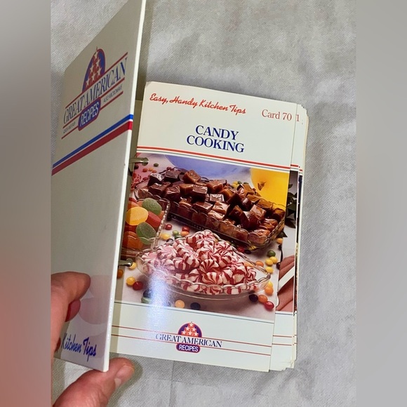 Great American Recipes cooking book cards - Picture 1 of 4